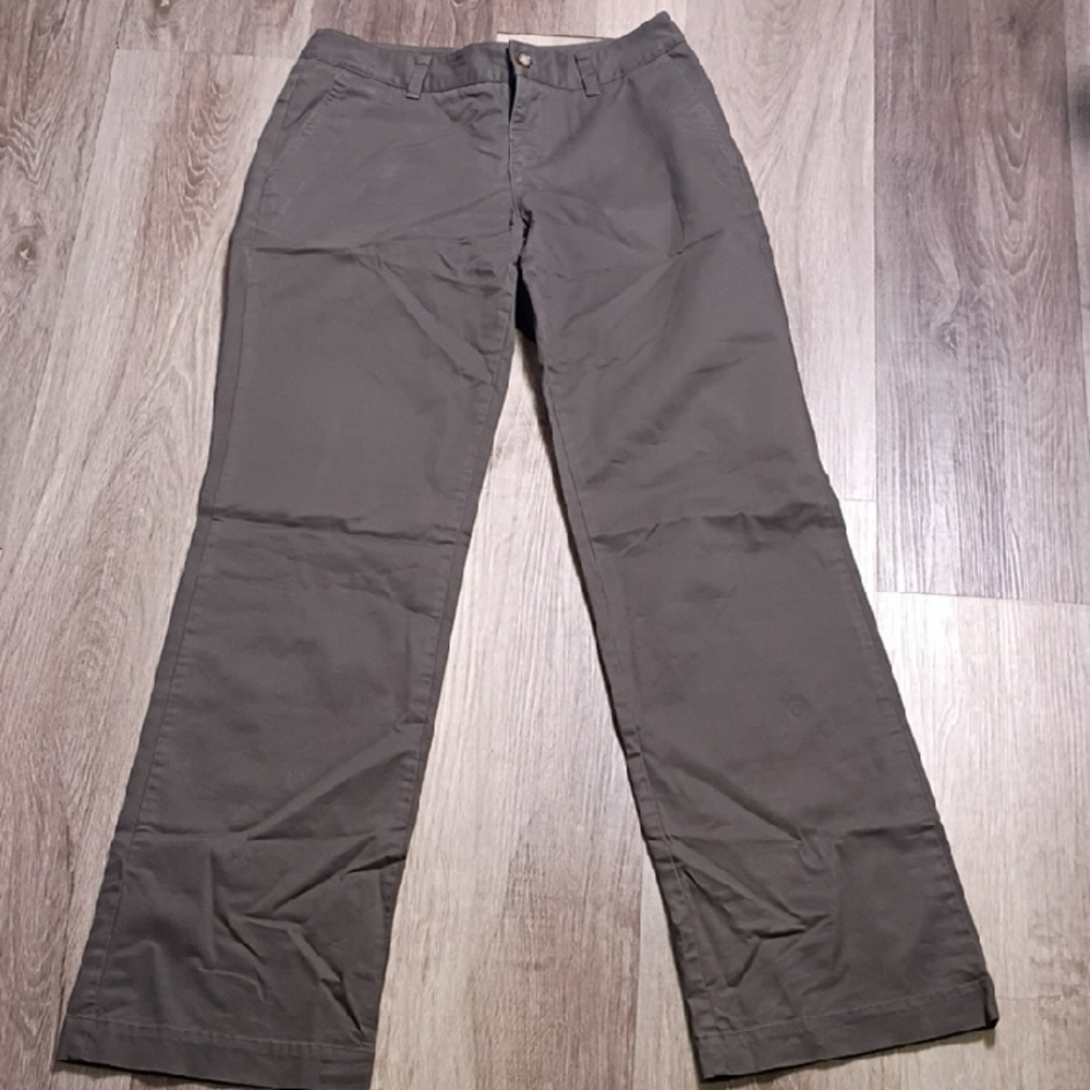 Eddie Bauer Women's Straight Leg‎ Jeans - Olive